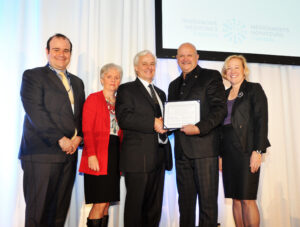 L to R: Seth Chitayat, Queen's University; Gail Williams; Russell Williams, Canadian Diabetes Association; Mike Tremblay, Astellas Pharma Canada; Elaine Campbell, Innovative Medicines Canada