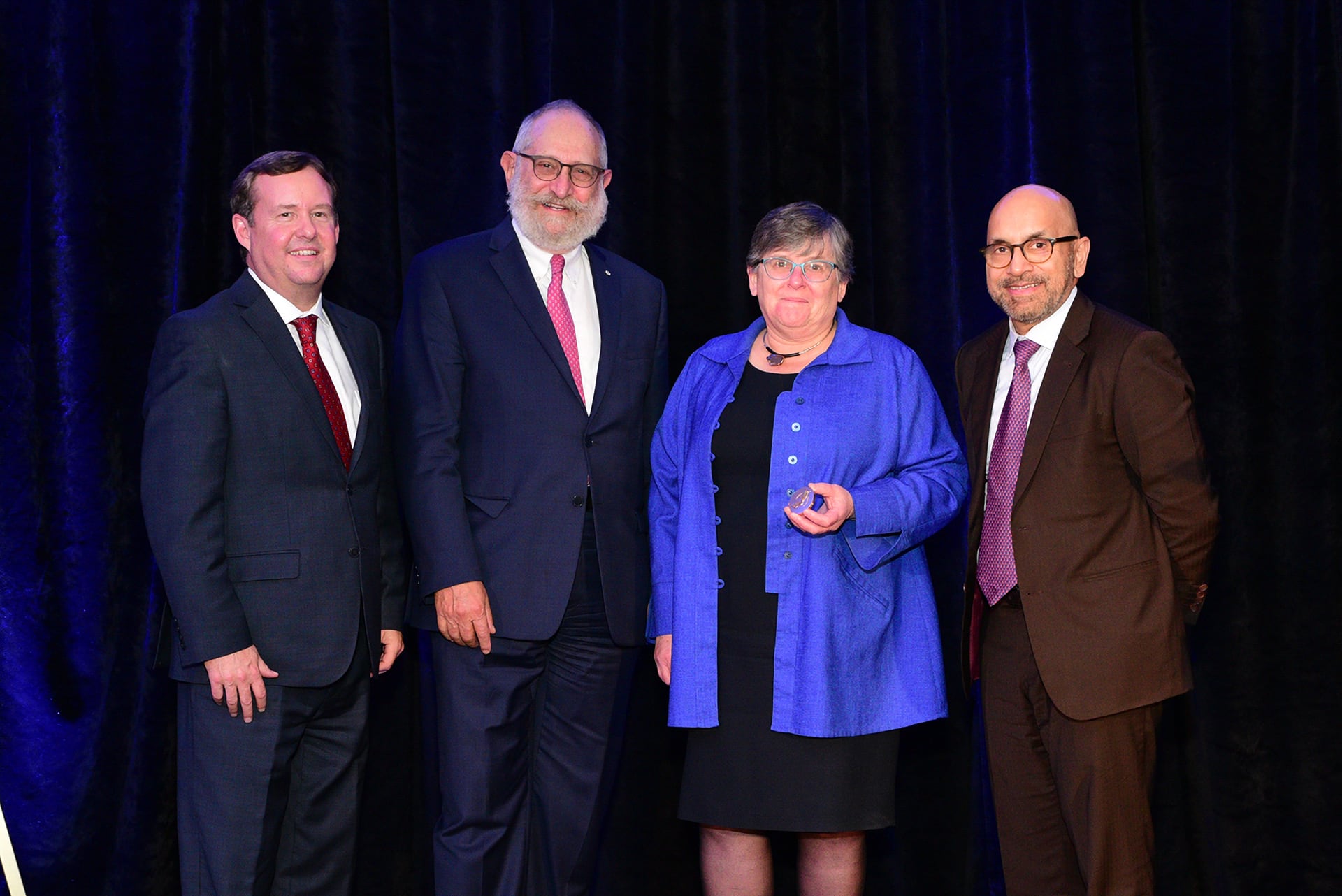 Health Research Foundation - Accepting the Medal of Honour